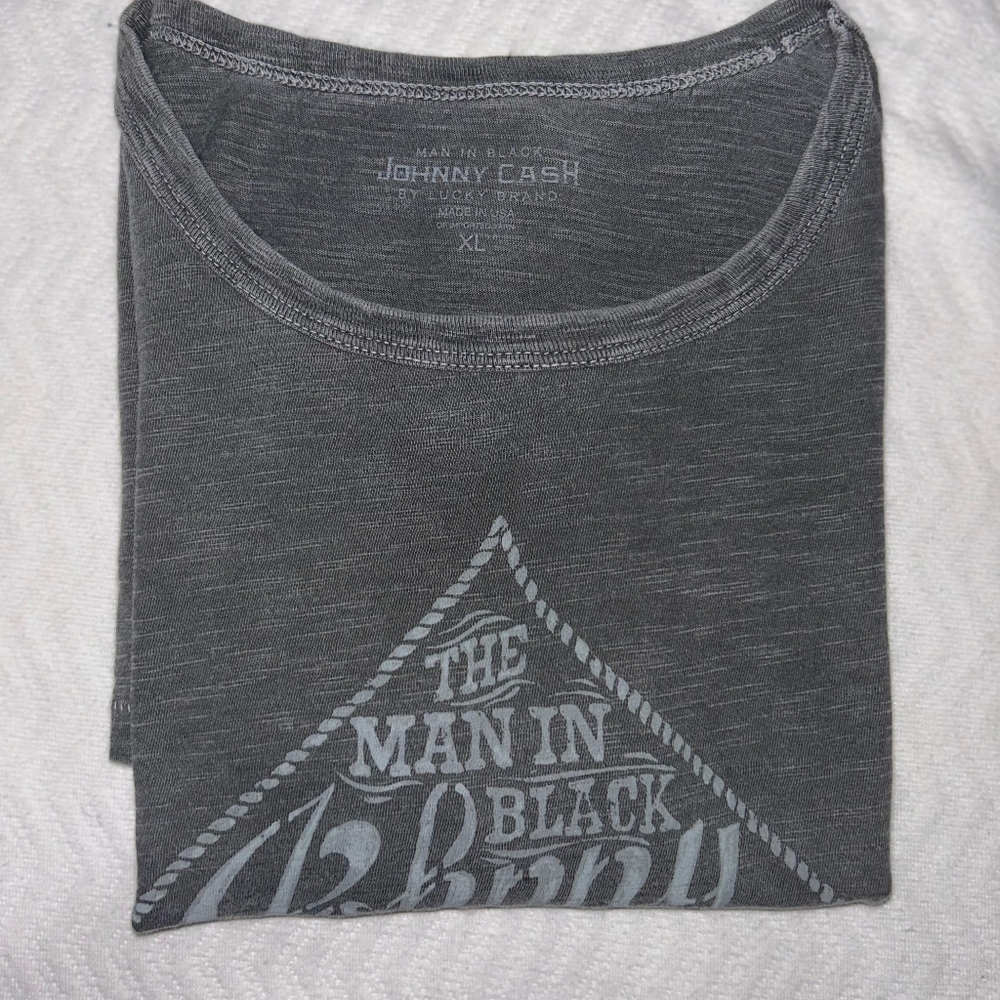 Tshirt for men, Lucky Brand, Size XL, Gray, used.